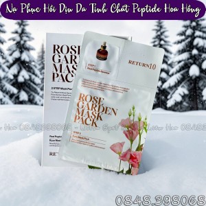 NẠ PHỤC HỒI DỊU DA TINH CHẤT PEPTIDE HOA HỒNG
